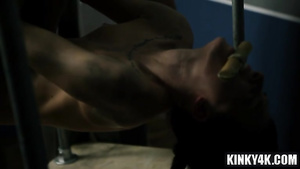 Rough Spanking: Hot Babe Whipped In A Brutal Way