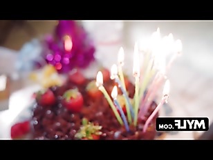 Big Titted Milf Misha Maver Gets Naked And Surprises Her Stepson For His Birthday Big Tits Blowjob