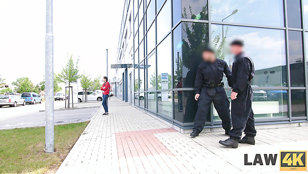 Svelte And Short Teen Cindy Shine Is Brutally Fucked By Two Guards