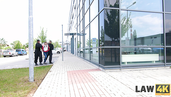 Svelte And Short Teen Cindy Shine Is Brutally Fucked By Two Guards