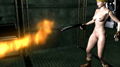 Two 3D Larvae Monster Fucks Impotent Brunette Girl