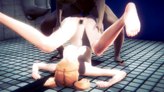 Hentai Uncensored 3D   Hardsex In A Public Toilet