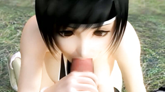 Best 3d Blowjob Porn With A Yummy Brunette Giving Deepthroat Blowjob