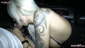 Fat Cock Car Blowjob With German Teen Street Whore Anni