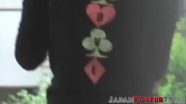 Japanese Babe In Lingerie Caught On Hidden Camera