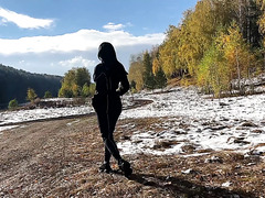 Well Shaped Amateur Teases To Fuck Her Outdoors   Sweetie Fox