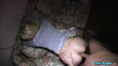 Blonde Babe Is Hungry For Stranger’s Sticky Cumshot 2