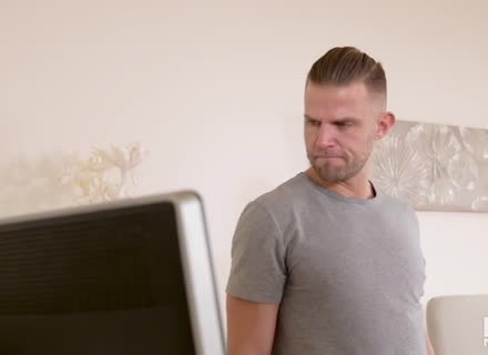 Anal Fucking In The Bathroom With Feet Loving Plumber