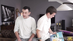 DADDY4K. Sleeping Boy Misses Mating Of Beautiful…