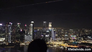 Very Hot Girlfriend Footjob With Creampie