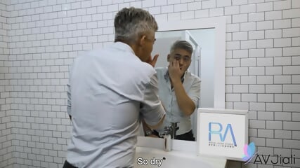 Yuli Gets Fucked By An Invisible Man On The Train