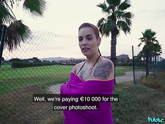 Public Pick Up Sex On The Beach With A Short Haired Alternative Pixie