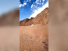 Public Blowjob In The Desert And Raw Hotel Sex With A Russian Teen