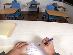 Lil College Hoe Allie Addison Creampied By Teacher’s Monster Dick   POV