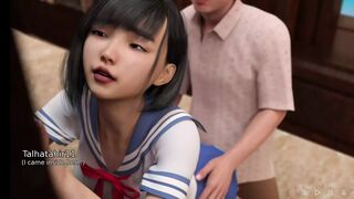 Horny Step Sis In College Library   Step Bro Step Sis   Hard Fuck In College Library   Animated Porn Game