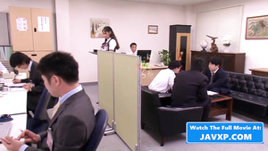 Dad Brings Asian Stepdaughter To The Office, Japanese JAV