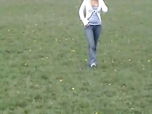 Hot Blonde Outdoor Fuck